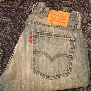 Levi’s 514 jeans w 31 L 30